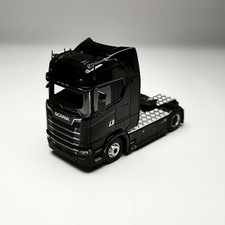 1:64 Scania 770 Black Truck Tractor Diecast Alloy Model Collection picture