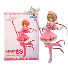 22CM Cardcaptor Sakura Clear Card Kinomoto Sakura PVC Figure Collectible New Toy picture