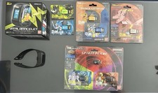 Digimon Vital Bracelet Digivice Black Original Open Box Used with used Dim Cards picture