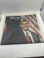 Barack Obama Chicago Tribune Election Newspaper - 11/5/2008 - Original Print picture