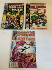 Lot of 3 Marvel Team-Up Annual #2,3,7 Spiderman X-Men New Mutants picture