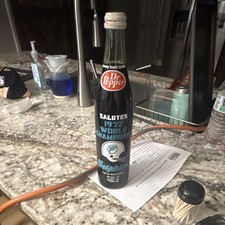 Dr Pepper 1972 Miami Dolphins World Champions Orange Bowl 16 fl oz Bottle picture