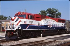 Original slide: METX Metra 525 SD70MAH America 250 paint picture