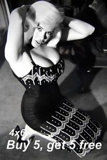 JAYNE MANSFIELD 💚 4x6 Publicity Photo - 1950s Pin-Up Actress - Silver Screen St picture
