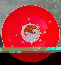 Vintage Japanese Art Hand Painted Plate Dish Signed picture
