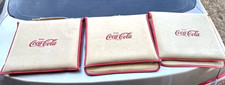 3 Rare Original 1950's Coca Cola Seat Cushions “ Nice “ picture