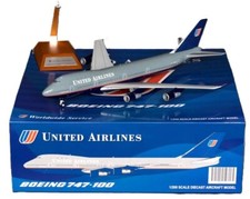 JC Wings XX2744 United Airlines Boeing 747-400 N178UA Diecast 1/200 Jet Model picture