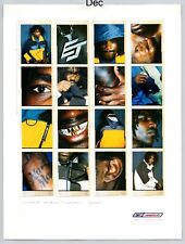Edgerrin James Reebok Clothing Promo Defy Convention 2001 Full Page Print Ad picture