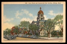 Postcard Court House and Commercial Club Building, Billings, Mont. picture