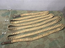 Original Post WW1 Pre WW2 German Mg08/15 Maxim Cloth Ammo Belt Marked & Dated picture
