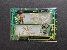 2025 Kakawow Cosmos Disney Signature Dual Auto Buzz Lightyear Green 11/25 YI16 picture