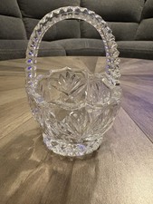 Princess House Vintage 24% Lead Crystal Trinket Basket Made In Germany picture
