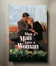 When a Man Loves a Woman 8x12 Metal Movie Poster Sign picture