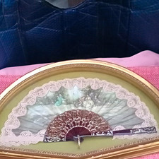 Juan LLUNA 19th Century Antique Fan picture