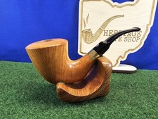 Thomas Cristiano Signature Straight Grain Smooth Freehand Briar Pipe, Unsmoked  picture