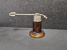 Vintage DeVibliss #14 Perfume Atomizer Amber Glass Arrowhead Nozzle Interesting picture
