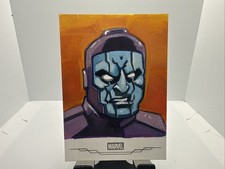 2026 Topps Marvel Neon Kang the Conqueror Sketch Card picture