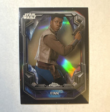 Topps 2026 Chrome Star Wars Cosmic Crystals Insert Finn COS-31 Trading Card picture