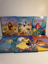 Vintage 1990s Disney Classic Series Hardcover Books Lot of 6 Mouse Works picture