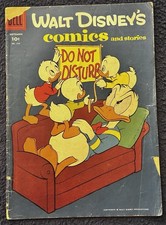Walt Disney Comics and Stories Dell Publishing #216 VG DONALD Pluto Mickey Mouse picture