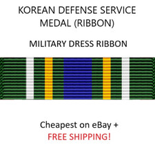 Korean Defense Service Medal (Ribbon) - OFFICIAL ISSUE picture