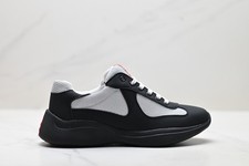 Prada America's Cup Black and white comfortable casual shoes picture