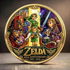 The Legend of Zelda 40th Anniversary Commemorative Coin - COIN001 picture