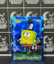 2025 Topps Chrome Sapphire SpongeBob #25 SpongeBob SquarePants Sapphire picture