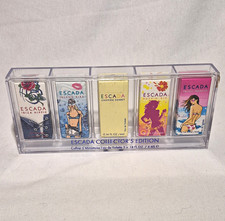 Rare ESCADA Collector's Edition Miniature Perfume  5-Pack New Sealed Bottles picture