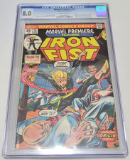 Marvel Premiere #15 CGC 8.0 VF Marvel 1974 1st Appearance of Iron Fist picture