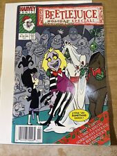 Beetlejuice Holiday Special #1 Comic Harvey 1992 Horror Day Animated Series RARE picture