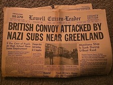 Pre WWII New England Newspapers. 1936-1941 picture