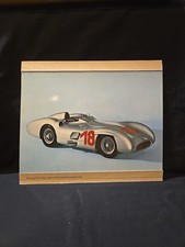 Vintage Mounted Mercedes-Benz Rennwagen W196 Stromlinienverkleidt 1954 Print 12