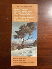 Picture Taking Grand Canyon Bryce Parks Zion Glen Vtg Brochure Kodak 1970s picture