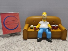 Vntg 1998 RARE The Simpsons Fossil Watch Homer Simpson on Couch #1745/3000 Watch picture