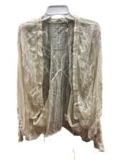 Stella McCartney 100% Silk Sheer Lace Blouse – Size 44 – Made in Italy picture