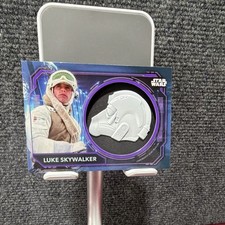 2024 Topps Star Wars Mandalorian Luke Skywalker Helmet Medallion Relic HM-LAT picture