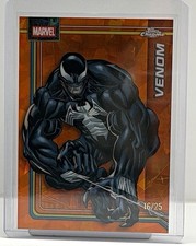 2026 Topps Chrome Marvel Sapphire Venom Orange #187 16/25 picture