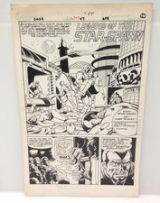 DC Comics Original Art MARK TEXEIRA Splash Mystery in Space Legend of Star Spawn picture
