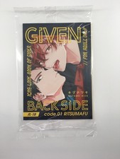 GIVEN BACK SIDE code 01  RITSUMAFU Japan Limited Edition Book NEW From Japan picture