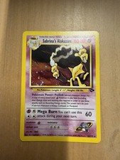 Pokemon Sabrina's Alakazam 16/132 Gym Heroes Holo ENG picture