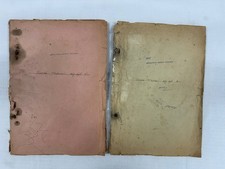 Vintage Greek Aviation Manual Tripoli Air Center WWII Era Document Used picture