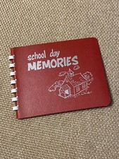 Vintage 1950’s School Day Memories Autograph Book UNUSED picture