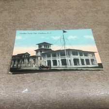 ca1910 Charleston SC Postcard Carolina Yacht Club picture