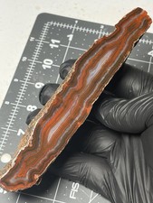 Stunning Condor Seam Agate Banding Quartz Polished Specimen picture