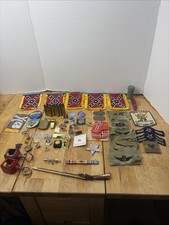 VTG US Military Patch Lot 187th Airborne Red Legs Mortar M57 Firing Safety Block picture