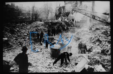 WW2 BOMB DAMAGE TRAFALGAR VALENTINE 1945 47 Magic Lantern Slide VINTAGE PHOTO picture