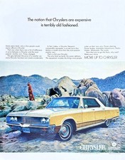 1968 Chrysler Newport Full Size Luxury Hardtop Power Steering Vtg Mag Print Ad picture