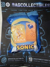 2026 Wendy’s Sonic 35th Anniversary Tails 5 Trading Cards & Case SEALED picture