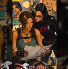 Gi Joe Real American Hero Tomb Raider #2 Tomaselli Virgin Variant Presale 11/4☆ picture
